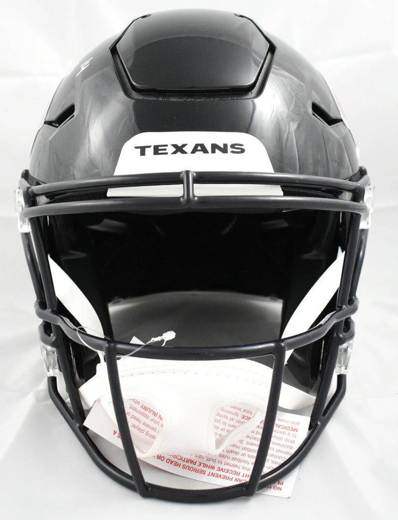 Kayshon Boutte Signed Houston Texans Full Size Speedflex Helmet