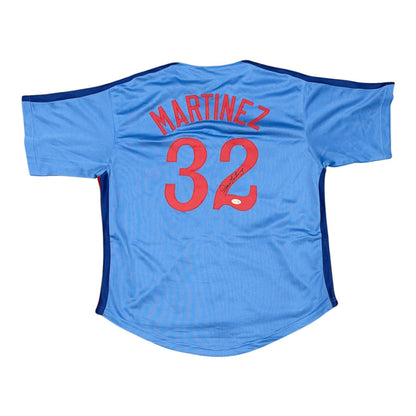 Dennis Martinez Autographed Montreal Expos Custom Jersey