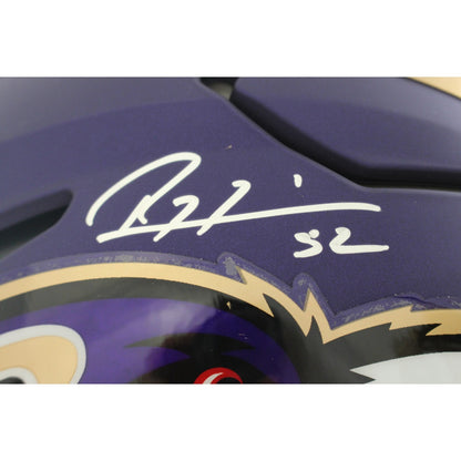 Ray Lewis Signed Baltimore Ravens 2026 Alternate SpeedFlex Helmet