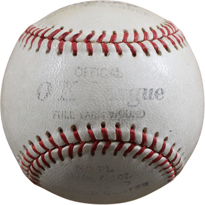 Mickey Mantle, Whitey Ford & Billy Martin Signed Yankees Baseball