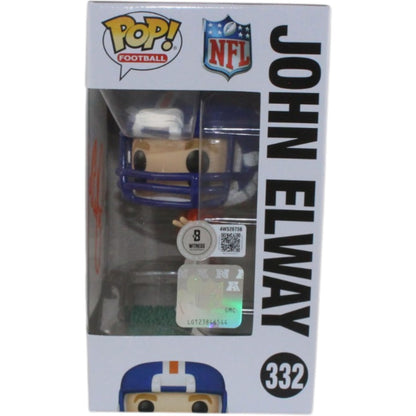John Elway Signed Denver Broncos Funko Pop! #332 (Beckett Witnessed)