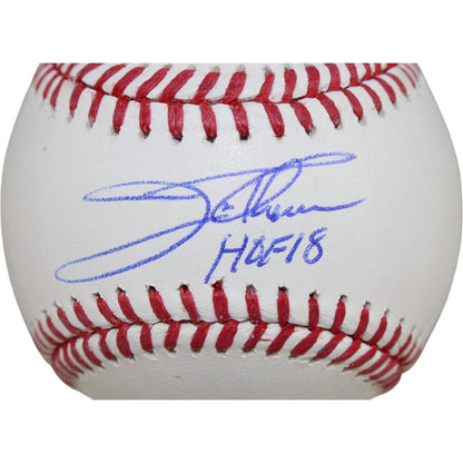 Jim Thome Autographed Cleveland Indians OML Baseball (HOF 18)