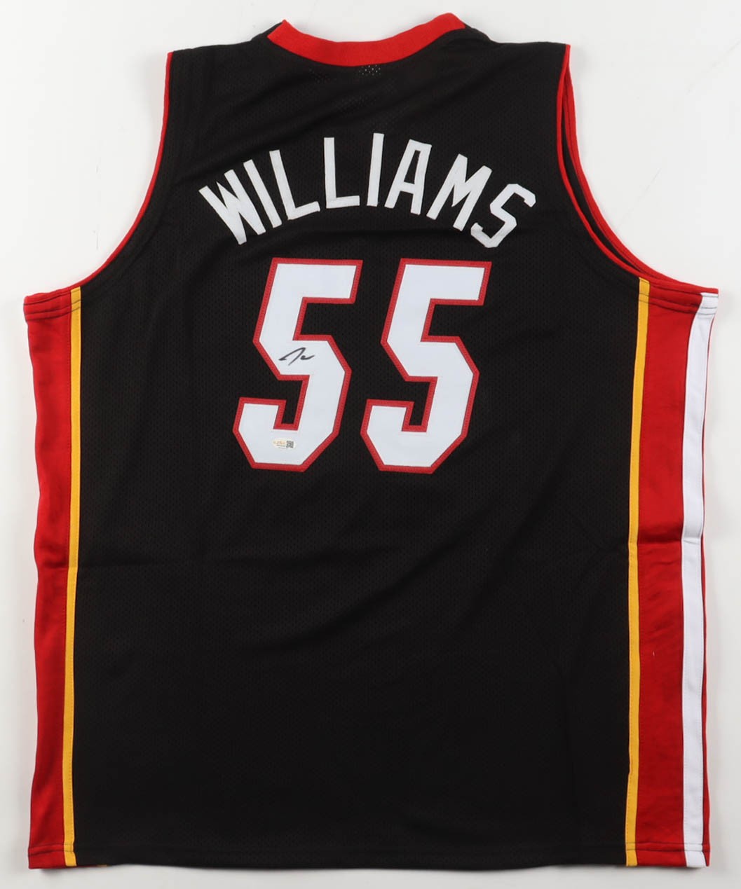 Jason Williams Autographed Miami Heat Black Custom Jersey