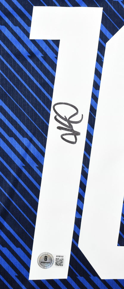 Kylian Mbappe Signed France Home Jersey