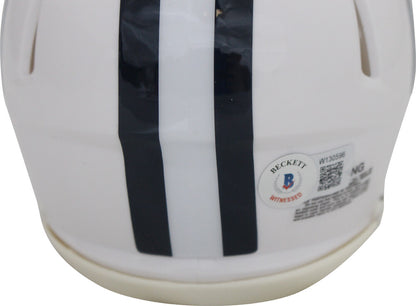 Dak Prescott Autographed Dallas Cowboys 2022 Alternate Mini Helmet