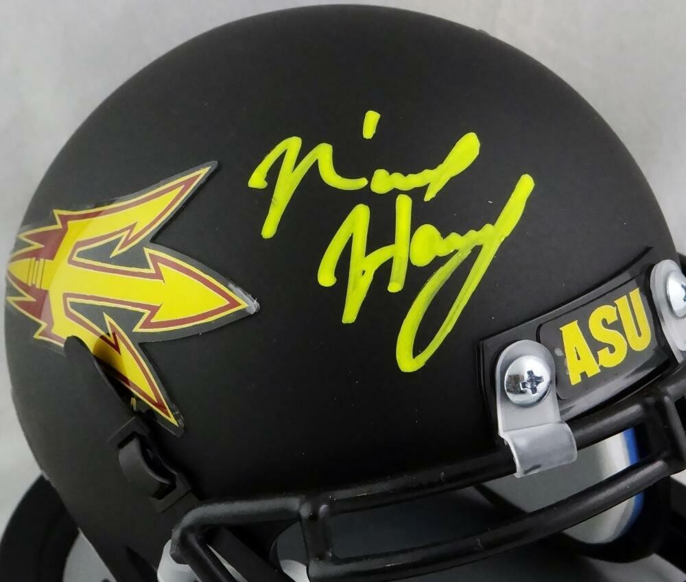 N'Keal Harry Signed Arizona State Sun Devils Black Mini Helmet