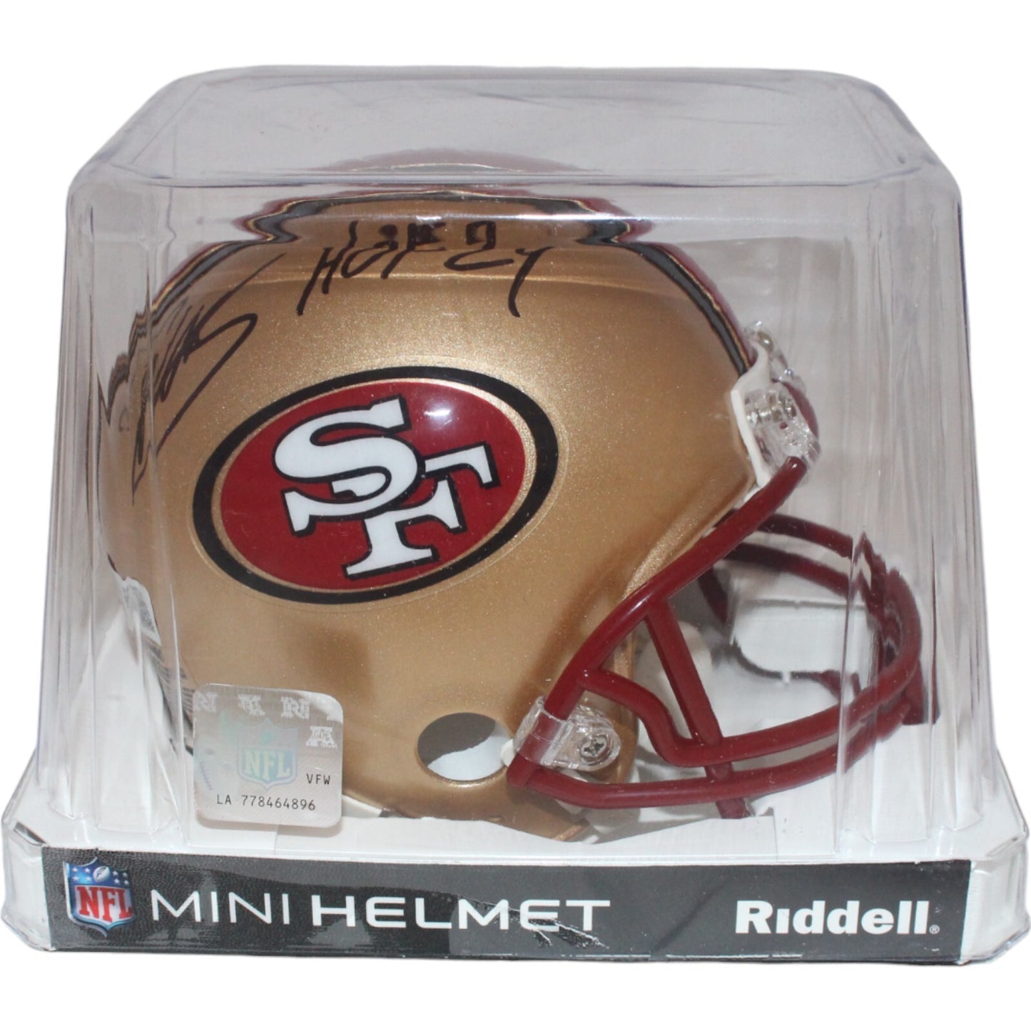 Patrick Willis Signed San Francisco 49ers Throwback VSR4 Mini Helmet HOF