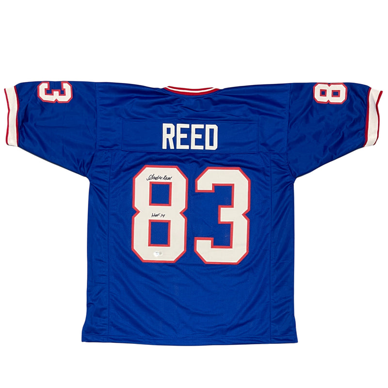Andre Reed Signed Buffalo Bills Custom Jersey (HOF 14) - BAS