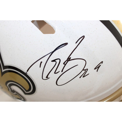 Drew Brees Autographed New Orleans Saints 2025 Alternate Proline Helmet