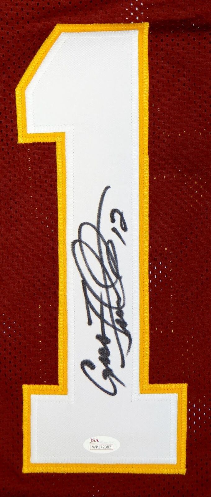 Gus Frerotte Autographed Maroon Custom Jersey