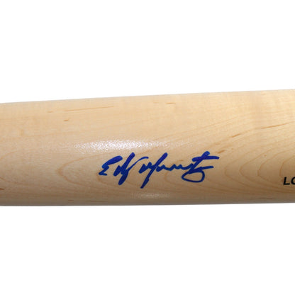 Edgar Martinez Autographed Seattle Mariners Blonde Baseball Bat