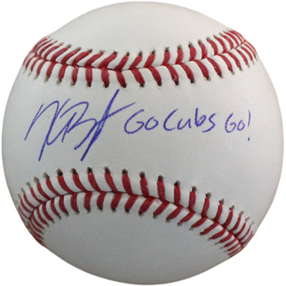 Kris Bryant Autographed Chicago Cubs Baseball "Go Cubs Go" Inscription