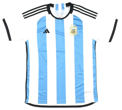 Alexis Mac Allister Signed Argentina Home Soccer Jersey