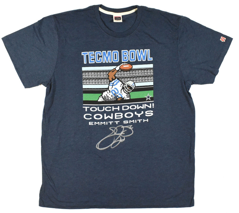 Emmitt Smith Autographed Dallas Cowboys Homage T-Shirt