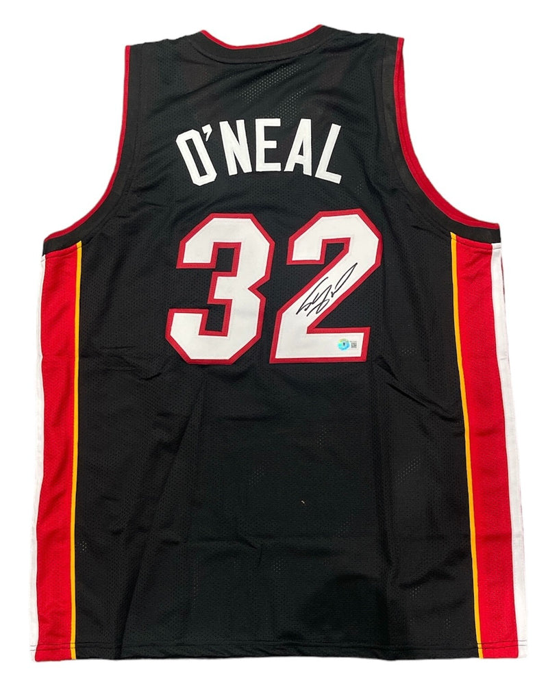 Shaquille O'Neal Signed "Diesel" Miami Custom Jersey (Beckett COA)