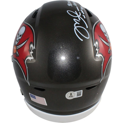 Mike Alstott Signed Tampa Bay Buccaneers Midi Helmet SB XXXVI Champs