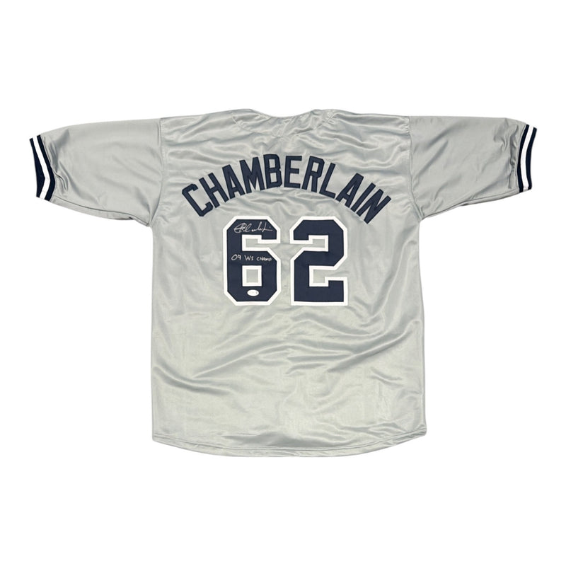 Joba Chamberlain Signed New York Yankees Jersey - 09 WS Champs