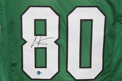 Cris Carter Autographed Philadelphia Eagles Custom Green Football Jersey