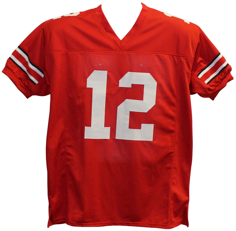 Denzel Ward Signed Ohio State Buckeyes Custom College Jersey JSA