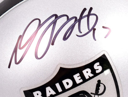 Davante Adams Signed Las Vegas Raiders 1963 Throwback Mini Helmet