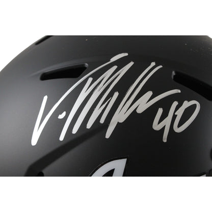Von Miller Signed Texas A&M Aggies Full Size Replica Script Helmet