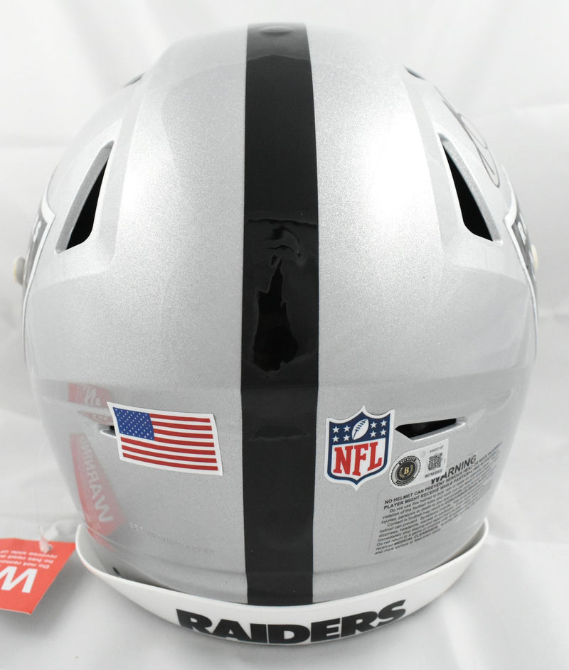 Bo Jackson Signed Las Vegas Raiders Riddell SpeedFlex Authentic Helmet