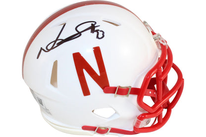 Ndamukong Suh Nebraska Cornhuskers Autographed Mini Helmet