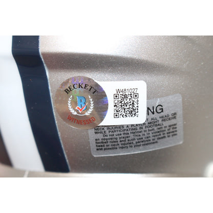 Tony Dorsett Dallas Cowboys Signed Riddell Speed Mini Helmet (Beckett)
