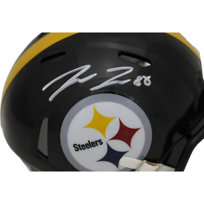 Pat Freiermuth Signed Pittsburgh Steelers Speed Mini Helmet (Beckett)