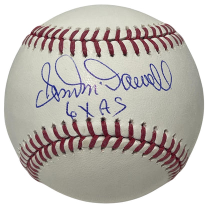 Sam McDowell Signed ROMLB Baseball 6x All-Star Beckett Witness BAS COA