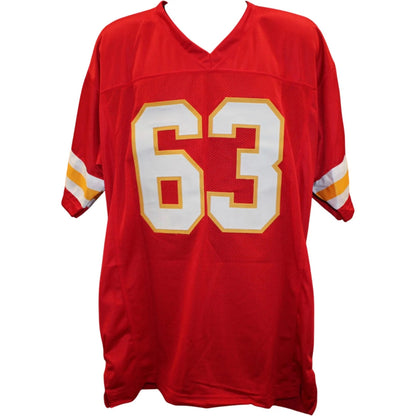 Willie Lanier Signed Kansas City Chiefs Red Jersey