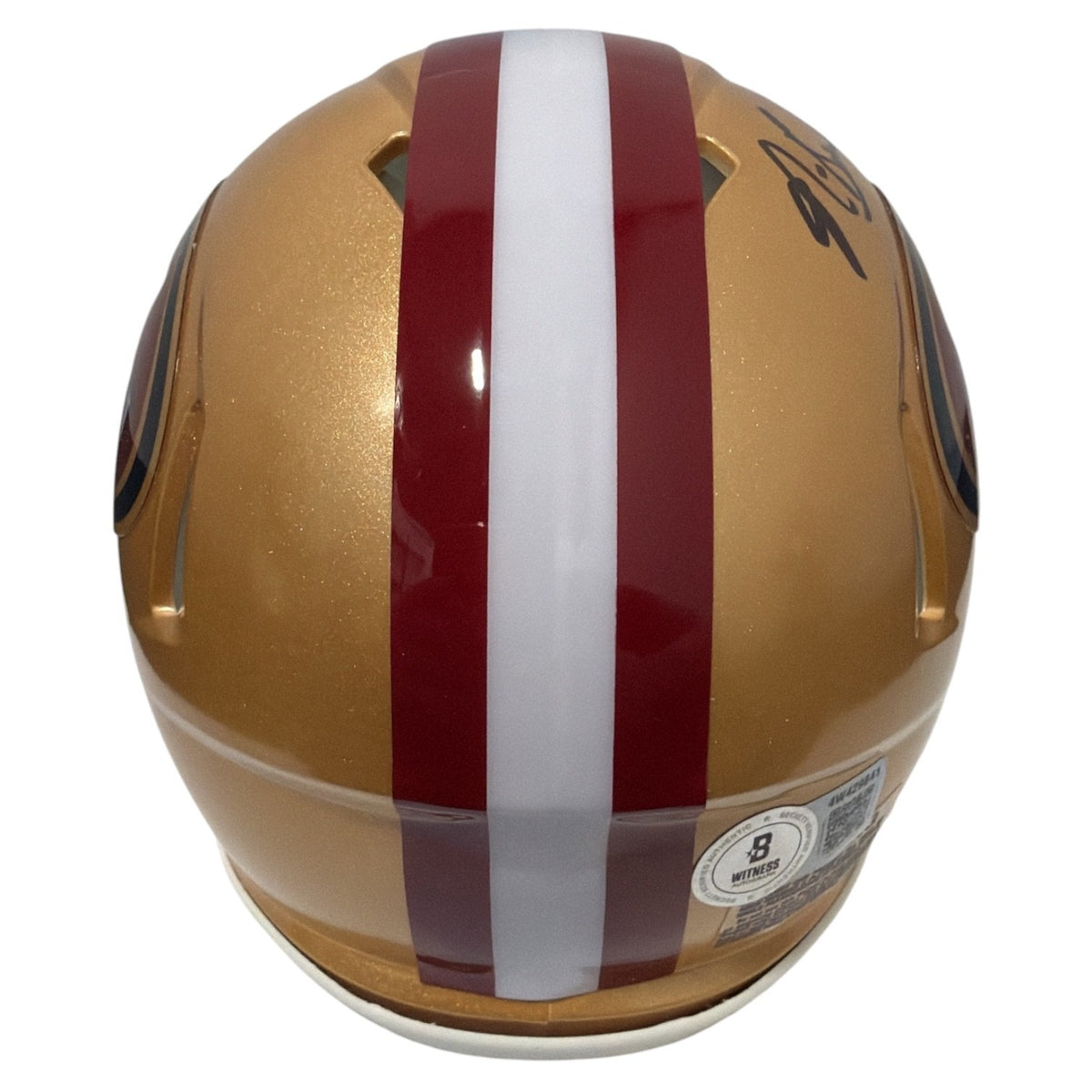 NaVorro Bowman Signed San Francisco 49ers Speed Mini Helmet