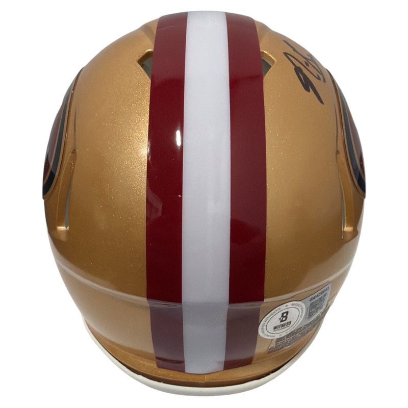 NaVorro Bowman Signed San Francisco 49ers Speed Mini Helmet