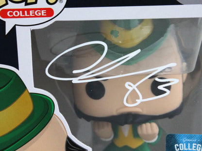 Chase Claypool Signed Notre Dame Funko Pop Figurine