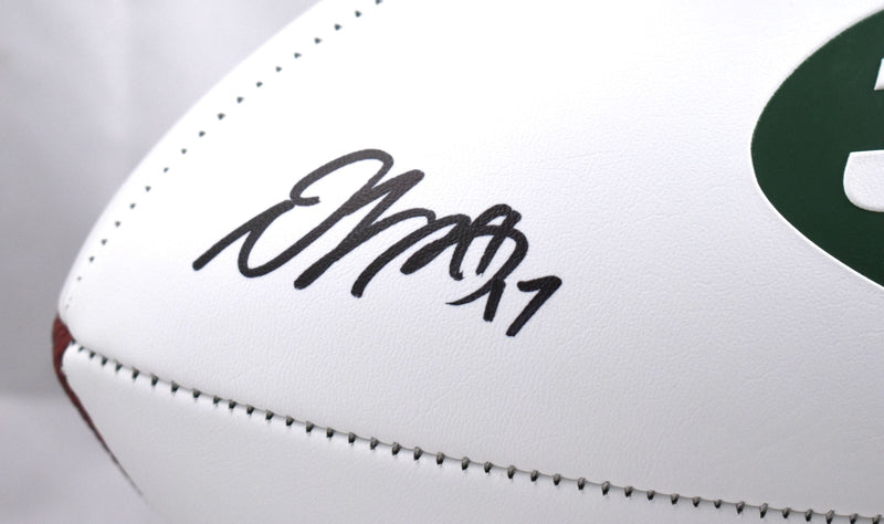 Davante Adams Autographed New York Jets Logo Football