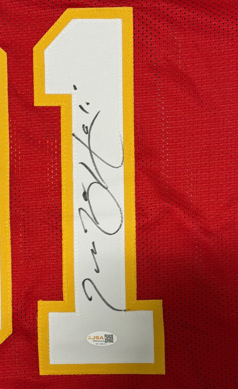 Tamba Hali Kansas City Chiefs Signed Custom Football Jersey