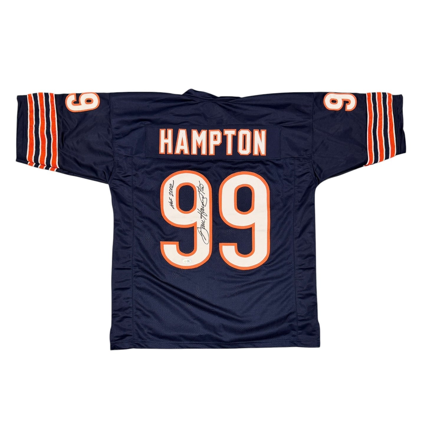 Dan Hampton Signed Chicago Bears Custom Jersey (HOF 2002) JSA COA