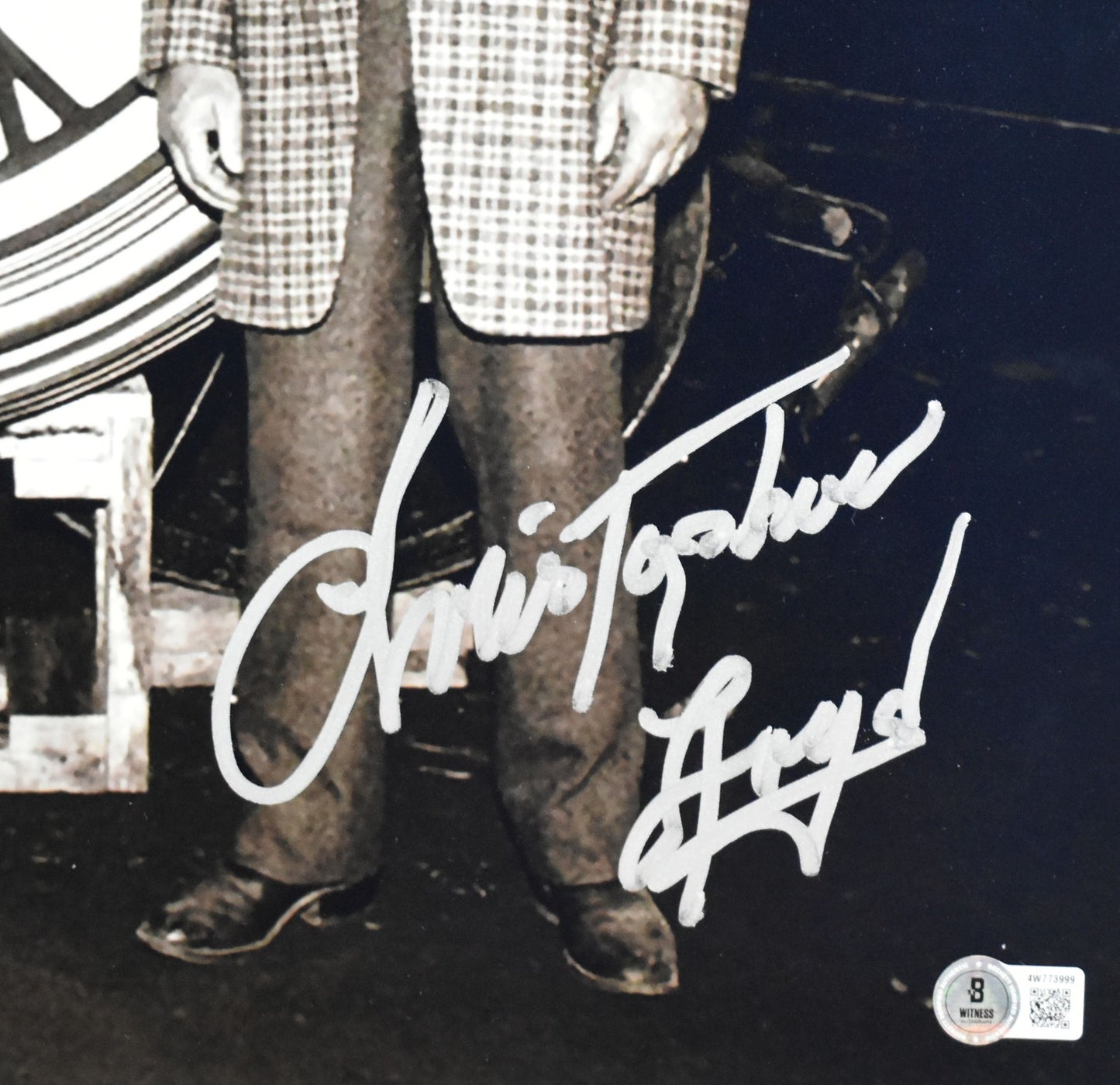 Christopher Lloyd & Michael J. Fox Signed Back to the Future 16x20 Photo