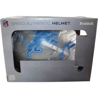 Barry Sanders Signed Detroit Lions Full Size Authentic 2022 Alternate Helmet