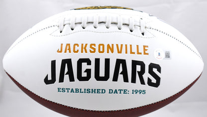 Tony Boselli Autographed Jacksonville Jaguars Logo Football - HOF Inscribed