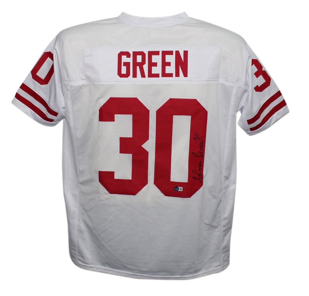 Ahman Green Autographed Nebraska Cornhuskers College Style Jersey