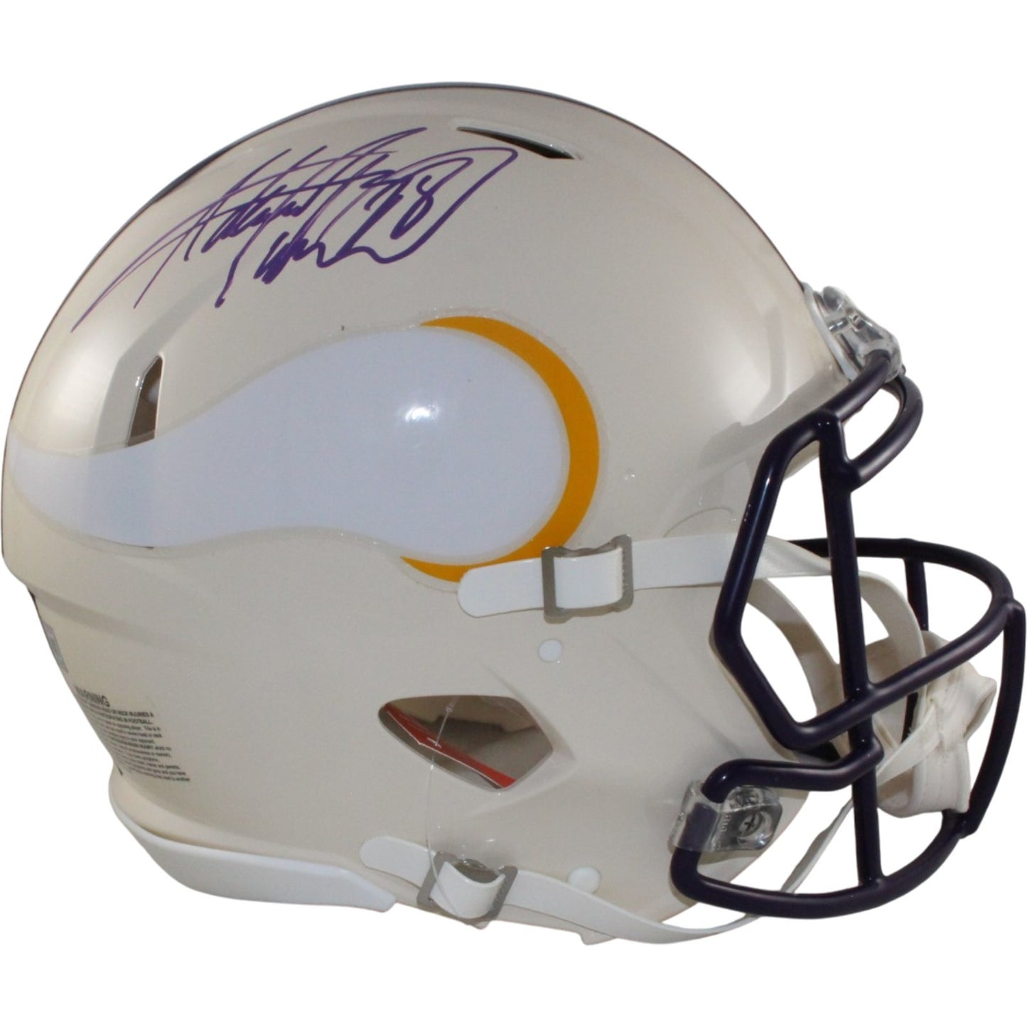 Adrian Peterson Signed Minnesota Vikings Authentic Retro Helmet