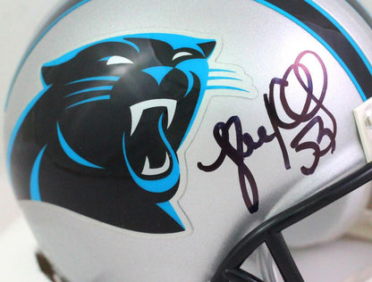 Luke Kuechly Signed Carolina Panthers Black Mini Helmet