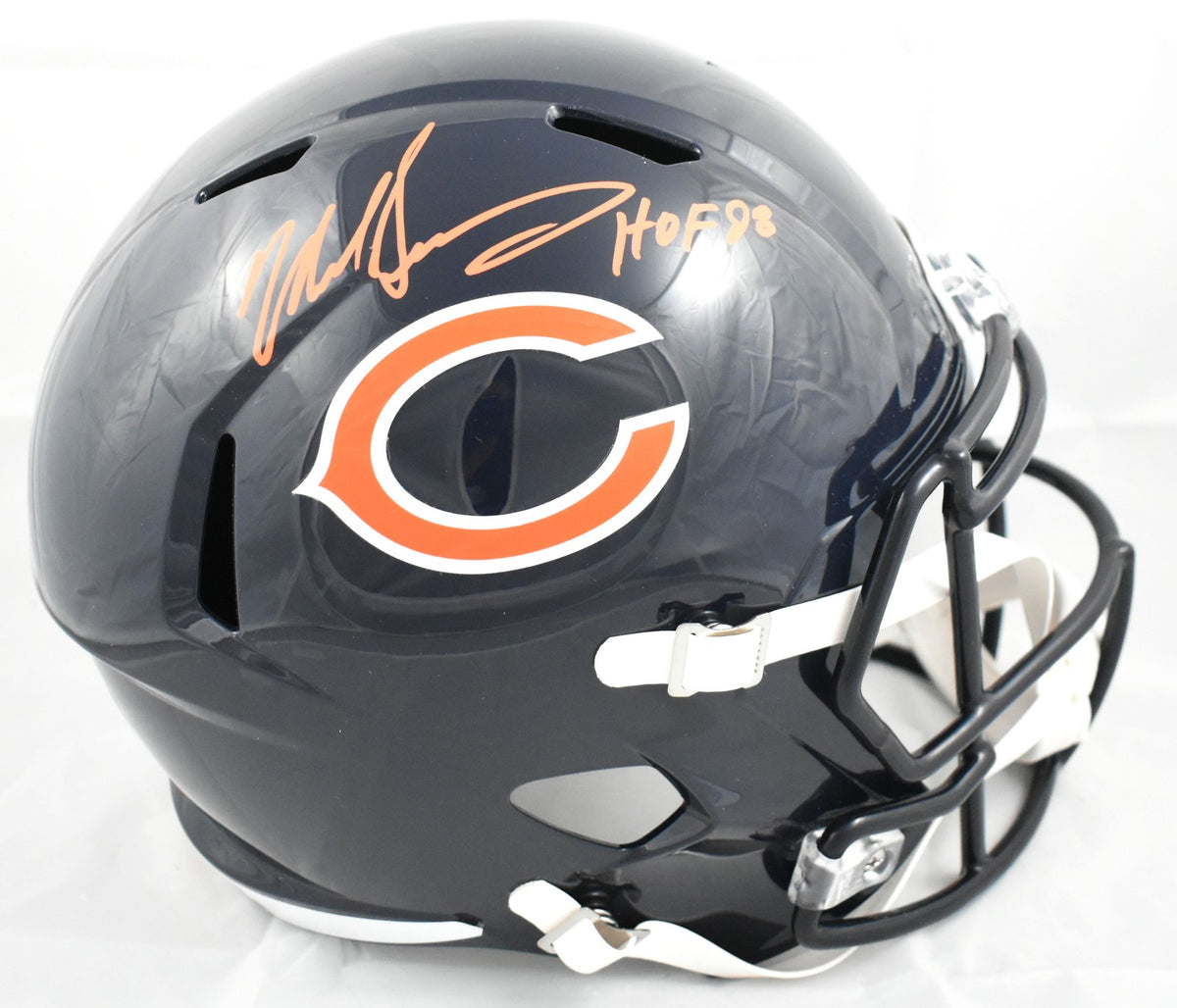 Mike Singletary Signed Chicago Bears Full Size Speed Helmet