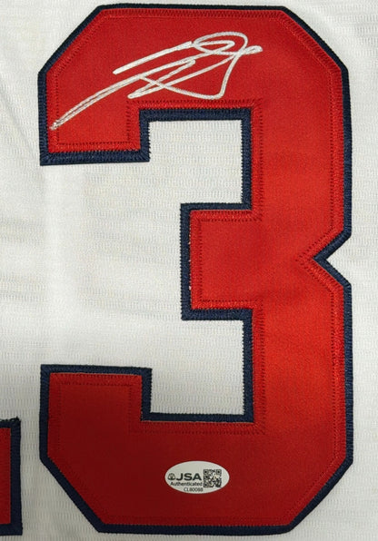 Ronald Acuna Jr Autographed Atlanta Braves Custom Jersey