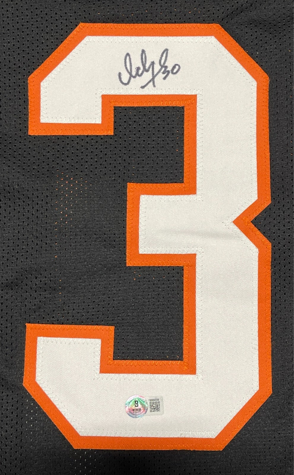 Ickey Woods Signed Cincinnati Bengals Custom Football Jersey BAS