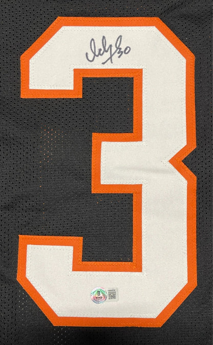 Ickey Woods Signed Cincinnati Bengals Custom Football Jersey BAS