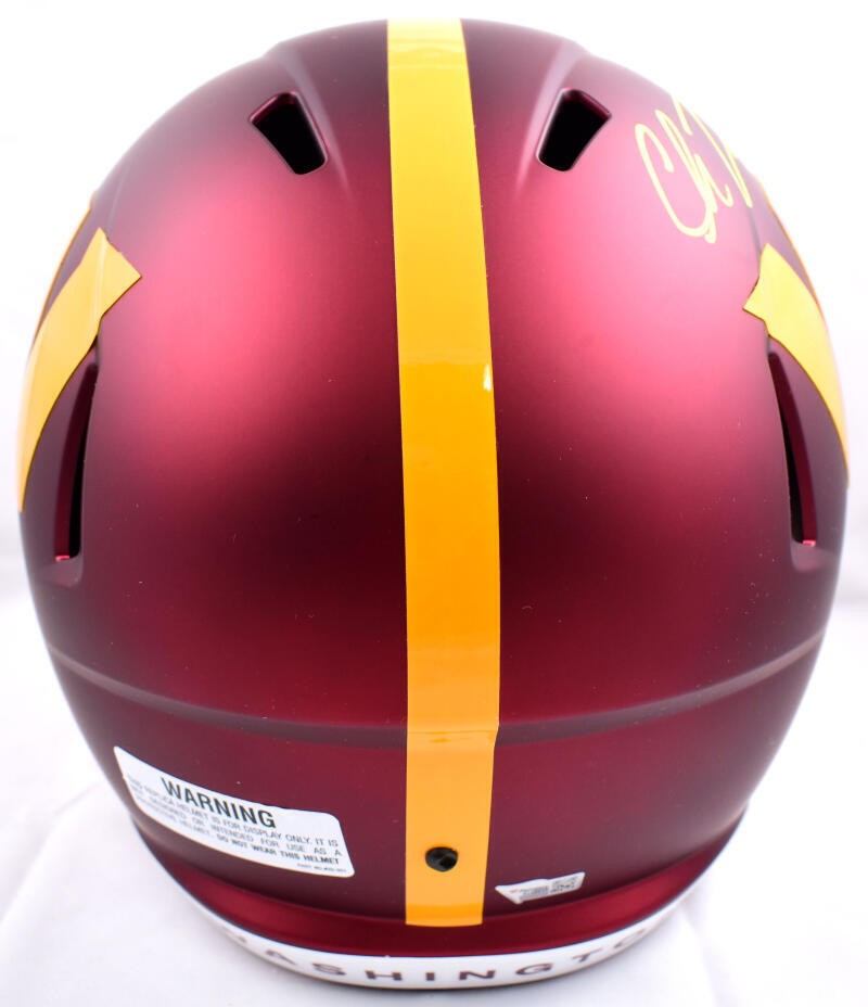 Chase Young Autographed Washington Commanders Full Size Speed Helmet