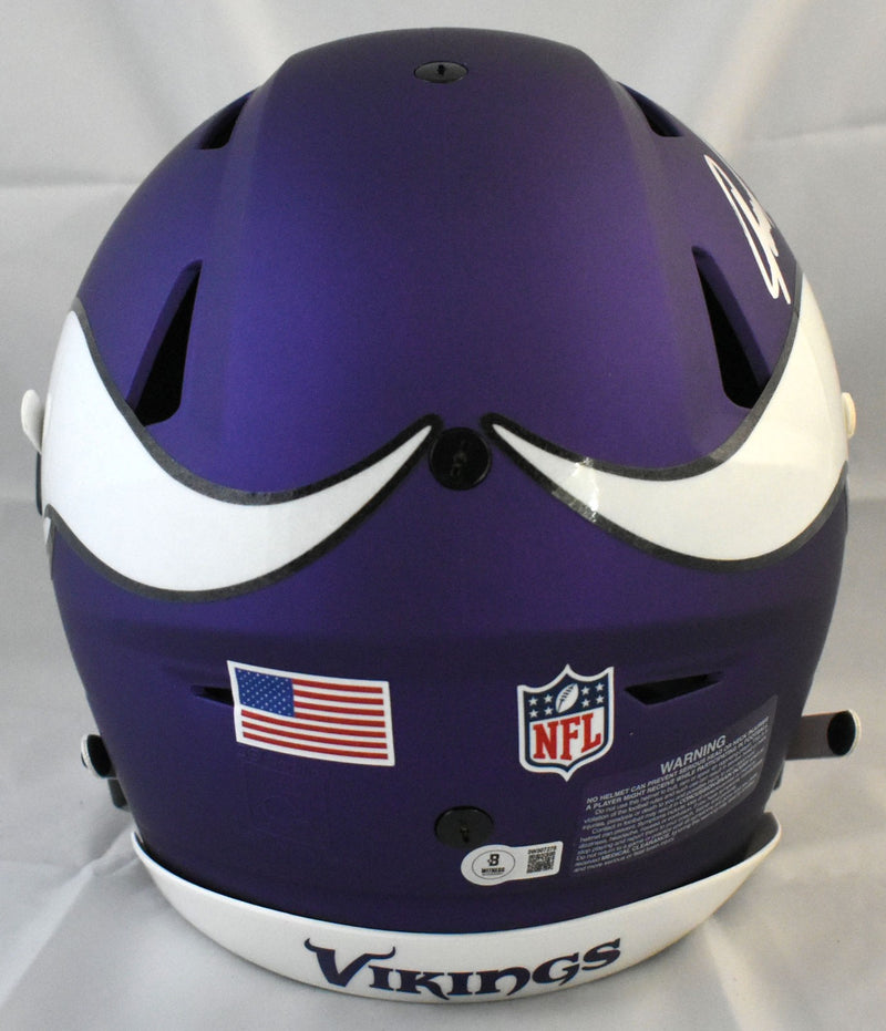 Jared Allen Signed Minnesota Vikings Full Size Speedflex Helmet