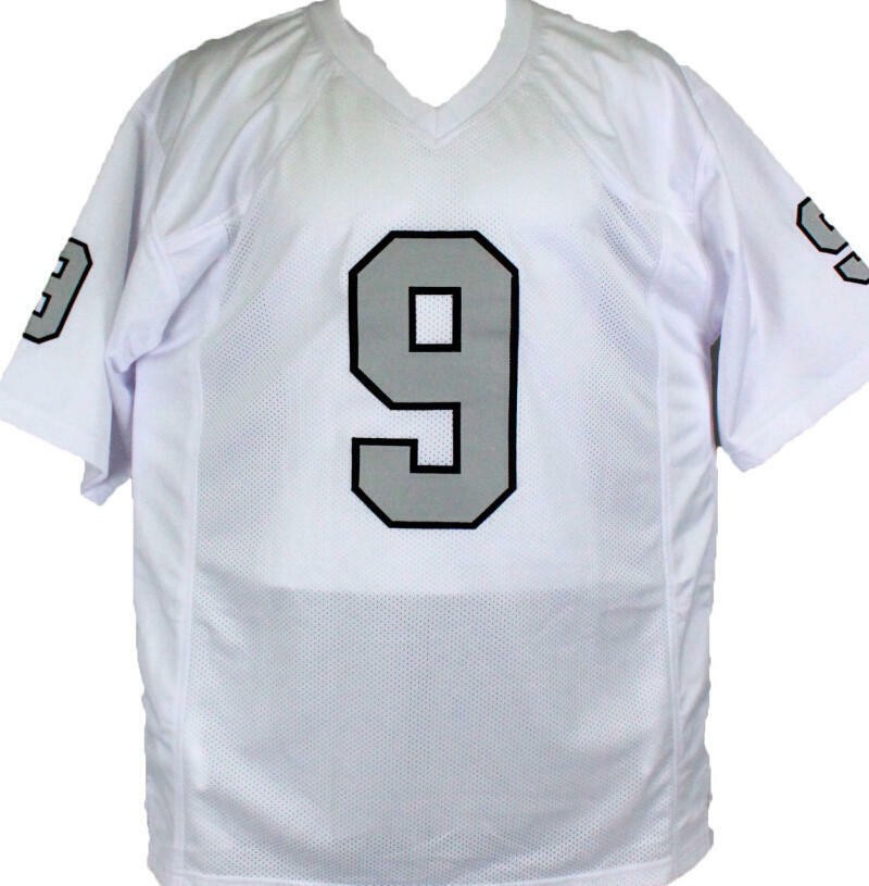 Shane Lechler Autographed White Custom Football Jersey